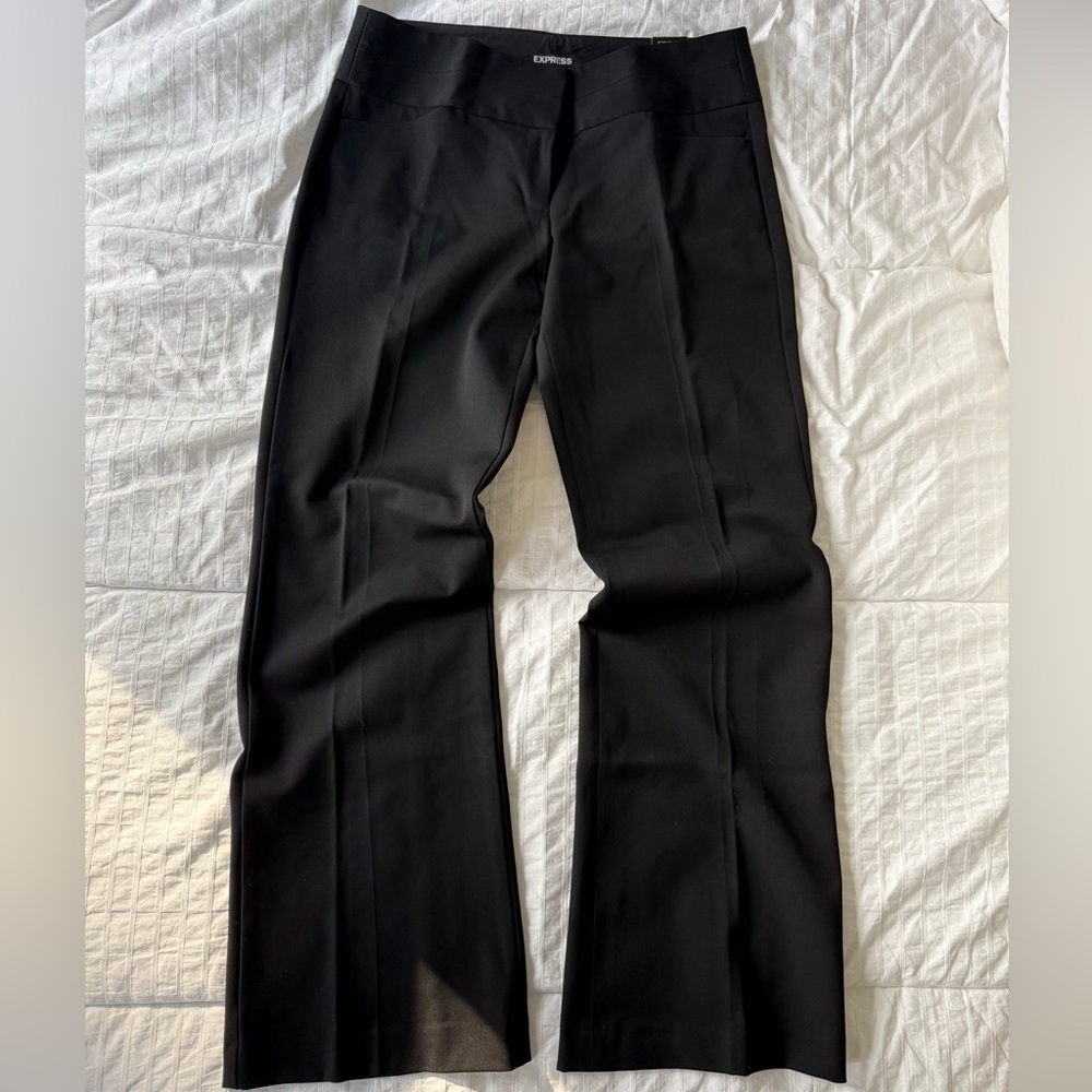 NWT Express Black Flare Trousers